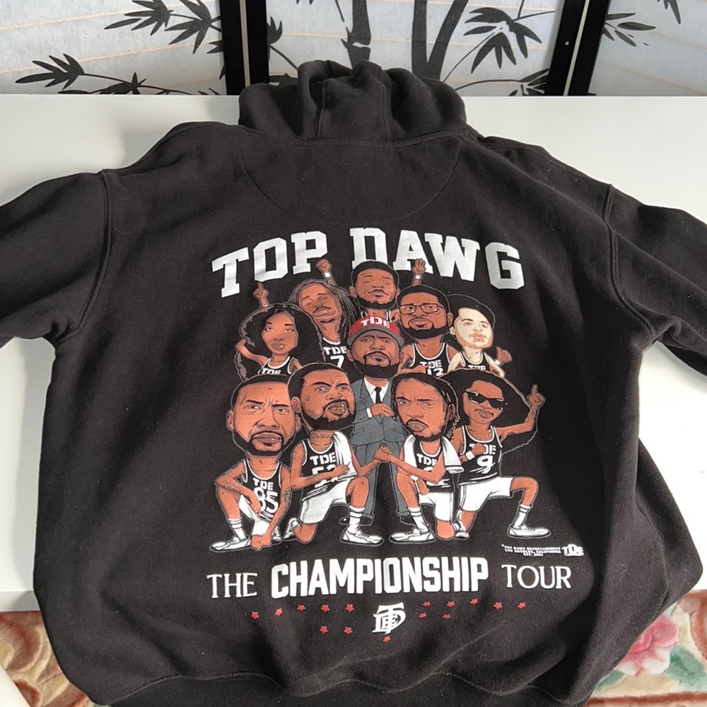 The champion tour TDE  hoodie